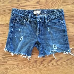 Paige Denim Cutoff Shorts